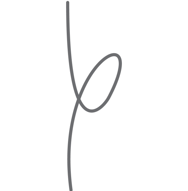 gray divider scribble