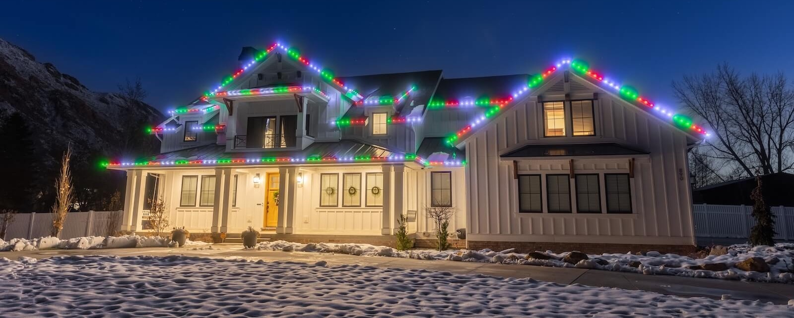 permanent Christmas lights costs